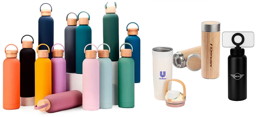 garrafas termicas com sua logo